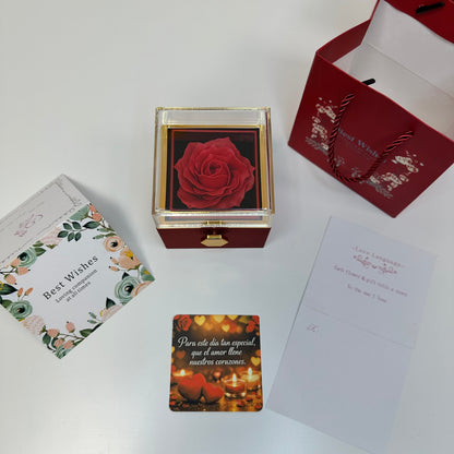 ROSAS ETERNAS GIRATORIA+PULSERITA