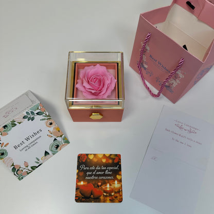 ROSAS ETERNAS GIRATORIA+PULSERITA