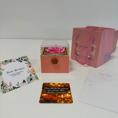 ROSAS ETERNAS GIRATORIA+PULSERITA