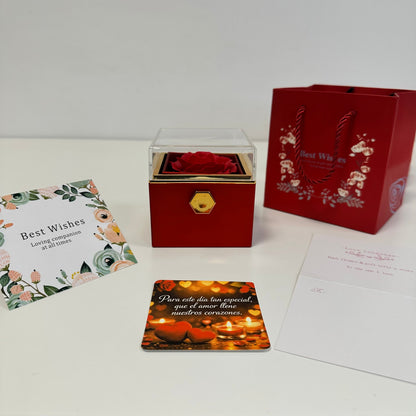 ROSAS ETERNAS GIRATORIA+PULSERITA